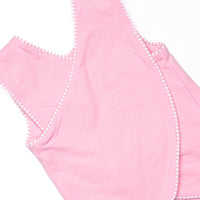 Giraffe Giant Applique Diaper Set, Pink