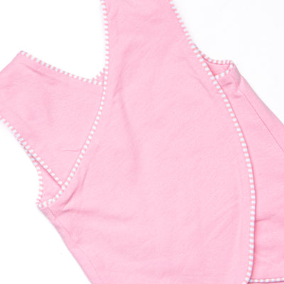 Giraffe Giant Applique Diaper Set, Pink