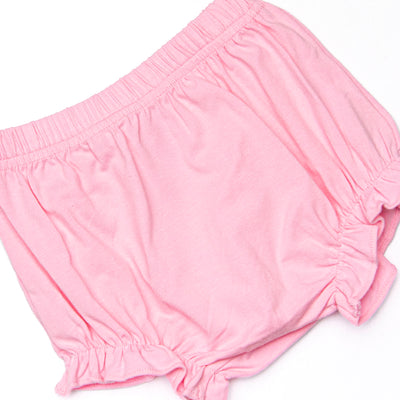 Giraffe Giant Applique Diaper Set, Pink