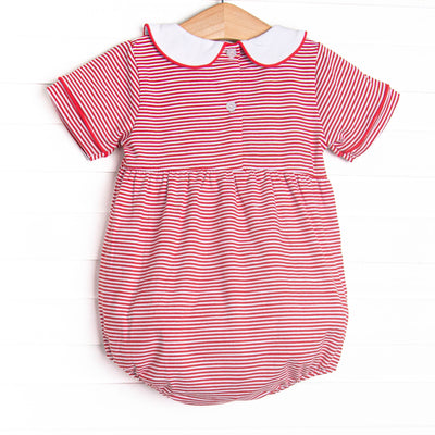 Touchdown Tails Applique Bubble, Red