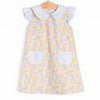 Summer Fields Pocket Dress, Blue
