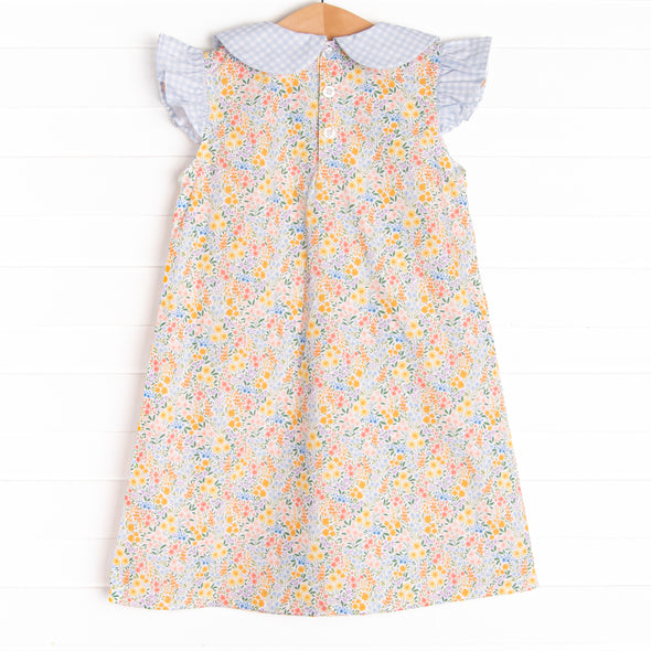 Summer Fields Pocket Dress, Blue