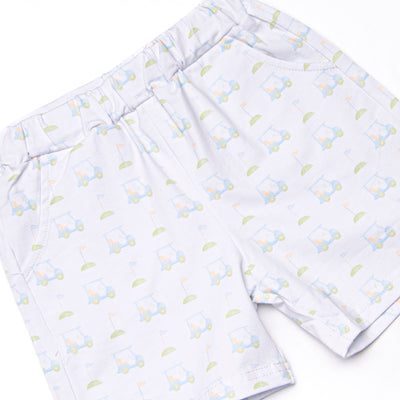 Country Club Cruisin' Short Set, Blue