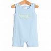 Crocodile Cutie Applique Jon Jon, Blue