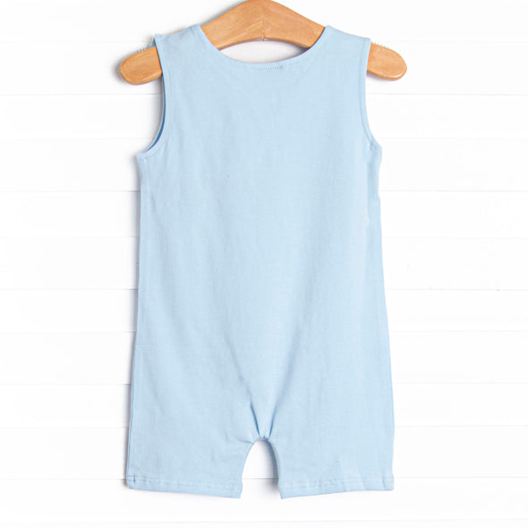 Crocodile Cutie Applique Jon Jon, Blue