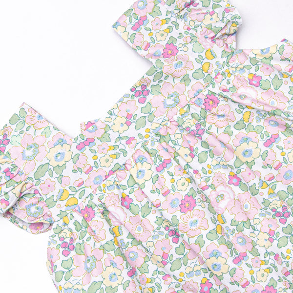 Wildberry Wonder Applique Bloomer Set, Blue