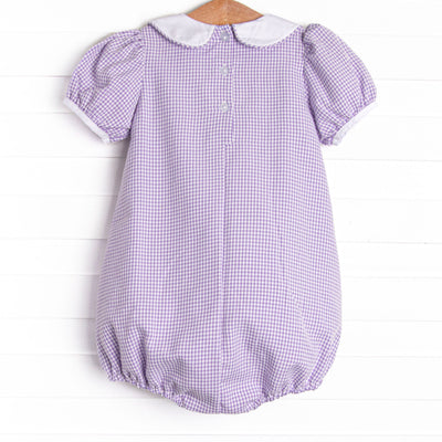 Boo! Embroidered Bubble, Purple