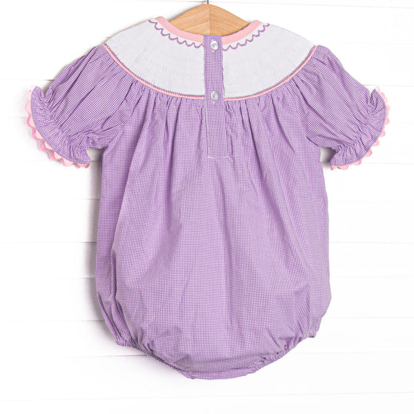 Sweet Sips Smocked Bubble, Purple