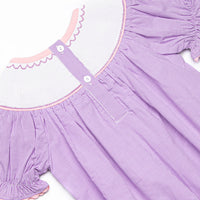 Sweet Sips Smocked Bubble, Purple