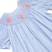 Sunny Day Picks Smocked Bubble, Blue