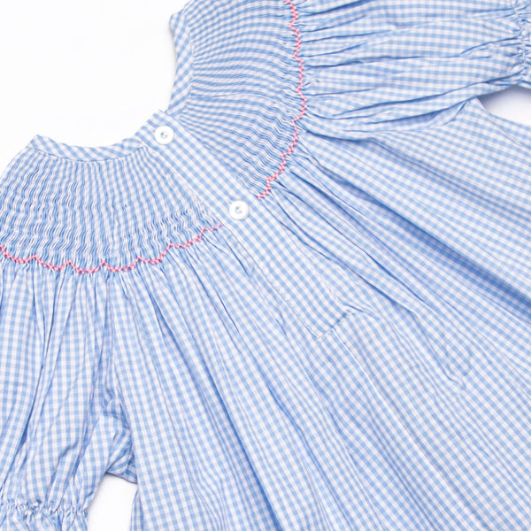 Sunny Day Picks Smocked Legging Set, Blue