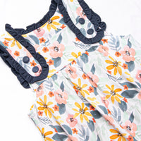 Flower Child Bubble, Navy