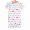 You Give Me Butterflies Bamboo Pajama Short Set, Purple