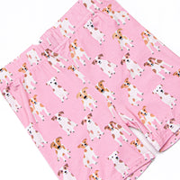 Park Pal Bamboo Pajama Short Set, Pink