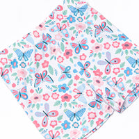 Butterfly Gardens Bamboo Pajama Short Set, Pink