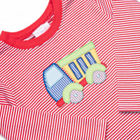 Off-Highway Hauler Applique Top, Red