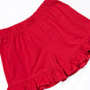 Prideful Banner Smocked Ruffle Short Set, Blue