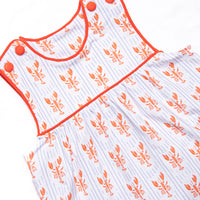 Coastal Catch Embroidered Bubble, Red