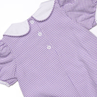 Boo! Embroidered Dress, Purple
