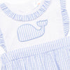 Ocean Blue Applique Bubble, Blue