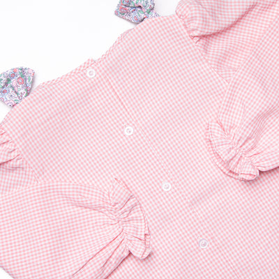 Pretty Pretty Pumpkin Applique Diaper Set, Pink