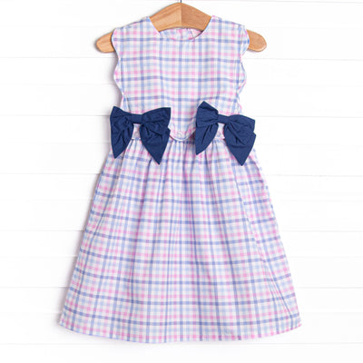 Navy Nights Dress, Blue