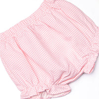 Pretty Pretty Pumpkin Applique Diaper Set, Pink