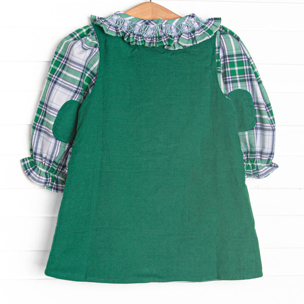 Bleu: Cordelia Smocked Dress Set, Blue