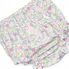 Frightening Florals Applique Diaper Set, Blue