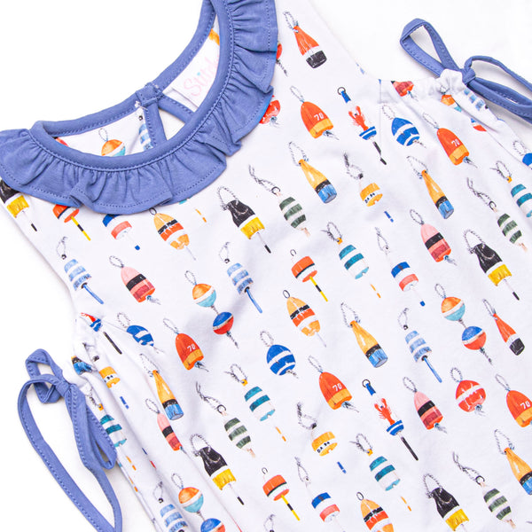 Bay Bobbers Dress, Blue