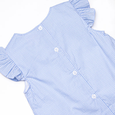 Nautical Navigator Applique Dress, Blue