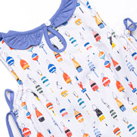 Bay Bobbers Dress, Blue