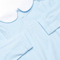 Pointer Pup Applique Bubble, Light Blue