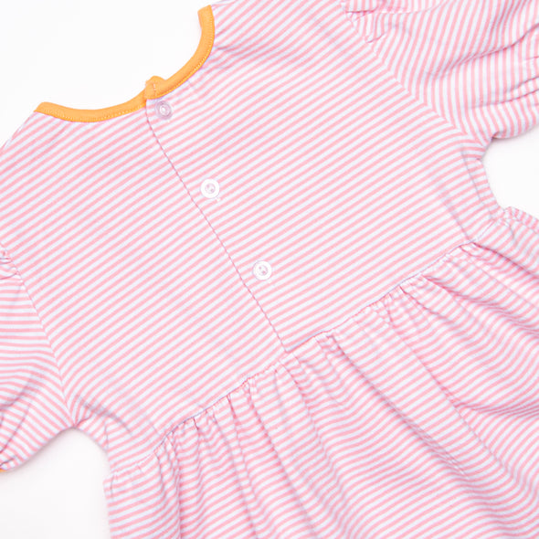 Pumpkin Party Applique Legging Set, Pink