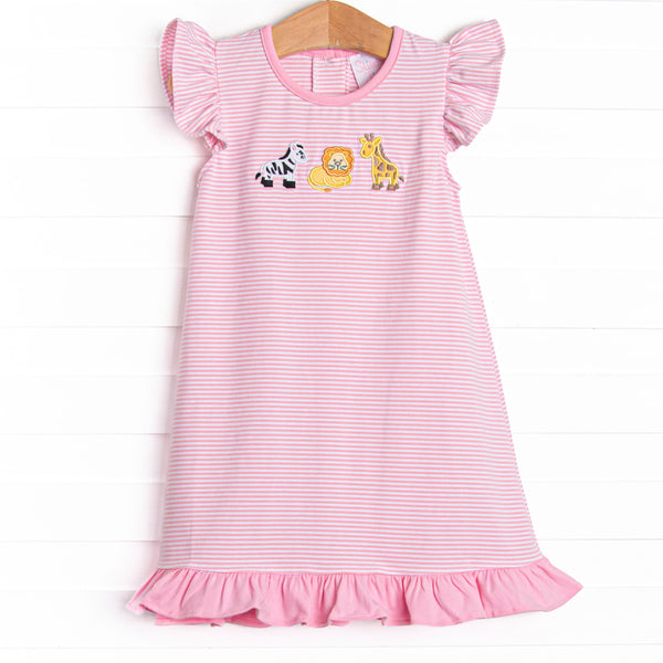 Wild Ones Applique Dress, Pink