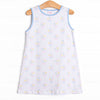 Potted Petals Dress, Blue