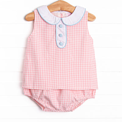 Summer Sakura Diaper Set, Pink
