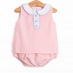 Summer Sakura Diaper Set, Pink