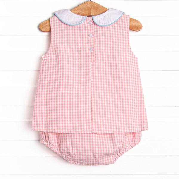Summer Sakura Diaper Set, Pink