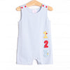 Easy As 1, 2, 3 Applique Jon Jon, Blue Stripe