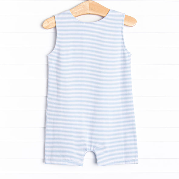 Easy As 1, 2, 3 Applique Jon Jon, Blue Stripe