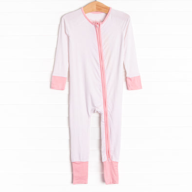 Dotted Daydreams Bamboo Zippy Pajama, Pink