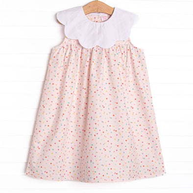 chinese dress ladies Dots For Days Top and Maxi Skirt Set