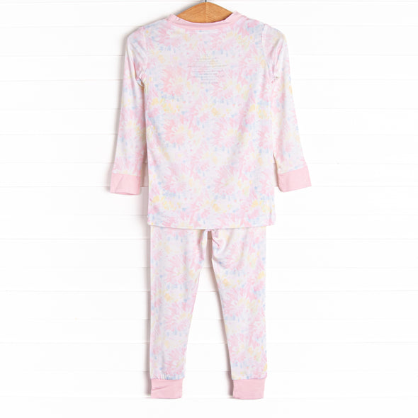 Psychedelic Snooze Bamboo Pajama Set, Pink