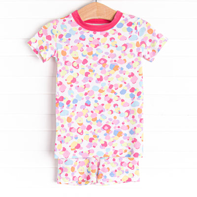 Fiesta Siesta Bamboo Pajama Short Set, Pink