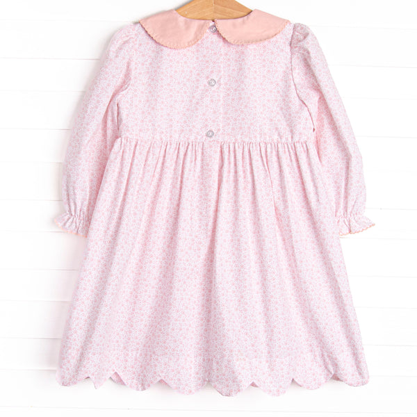 Primrose Pumpkins Smocked Dress, Pink
