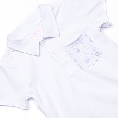 Spring Scramble Short Set, Blue