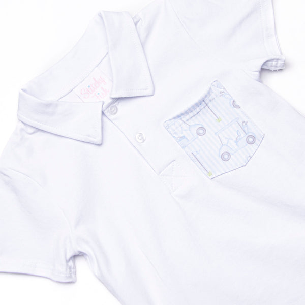 Spring Scramble Short Set, Blue