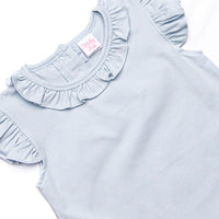 Ahoy Matey Ruffle Short Set, Blue