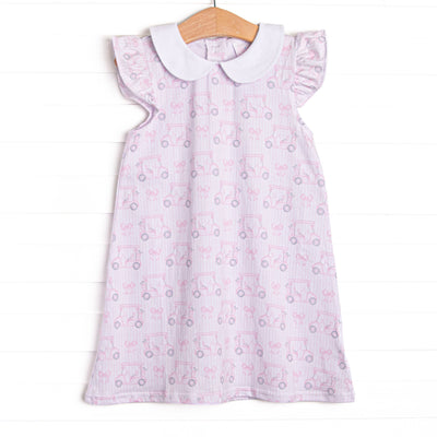 Spring Scramble Dress, Pink